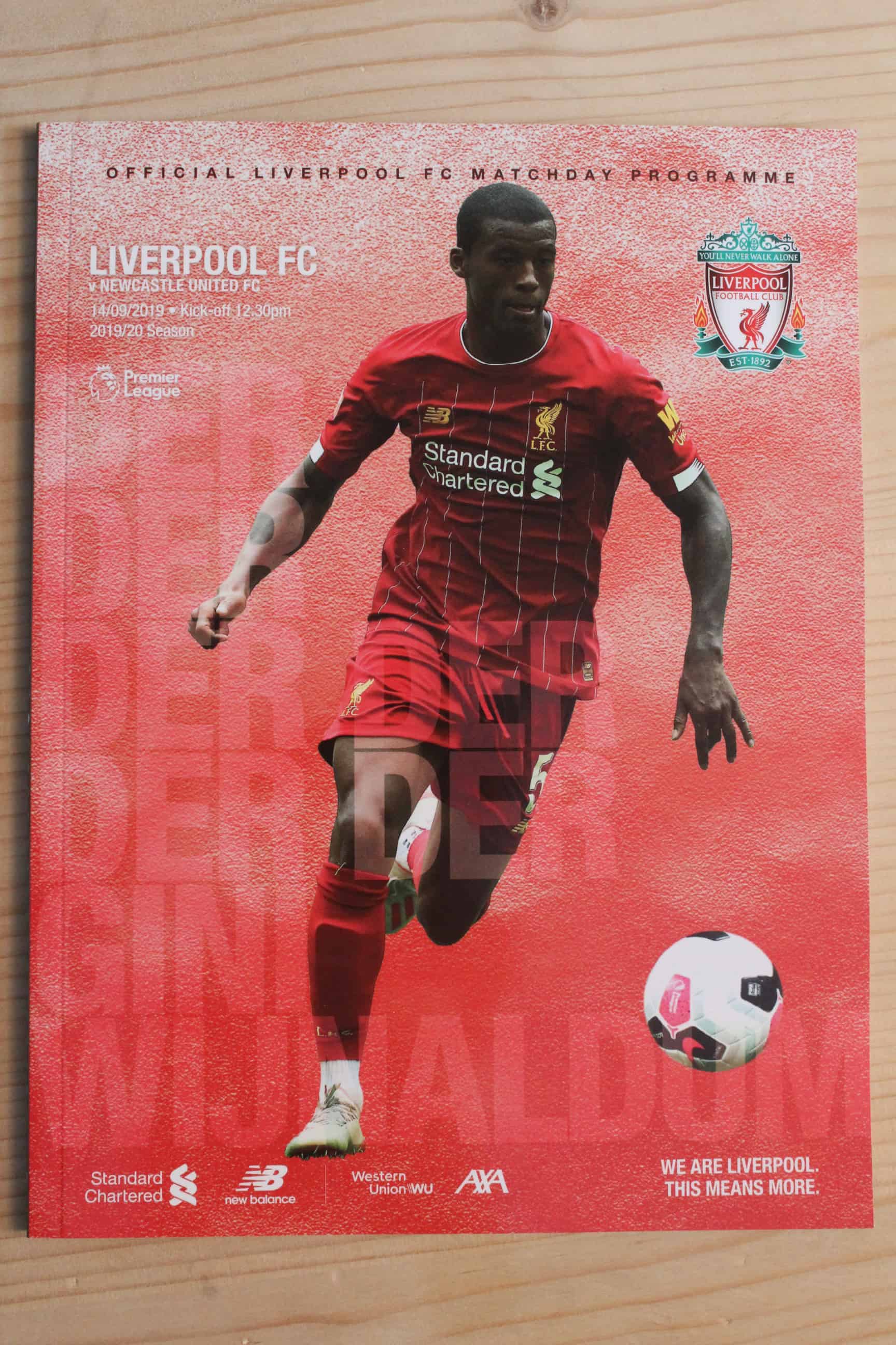 Liverpool FC v Newcastle United FC